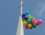 'Everyday balloons" displayed at a local church. (Does not match story)