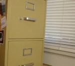 Example of a file cabinet, not the one stolen from town hall. (File cabinet photo)