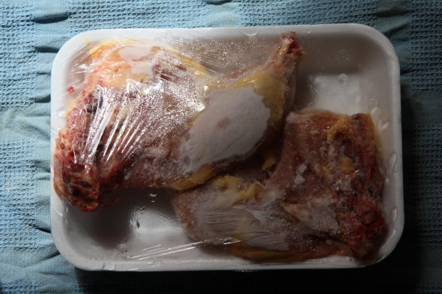 frozen chicken