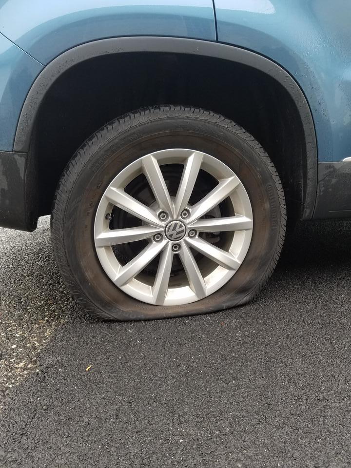 Flat tire