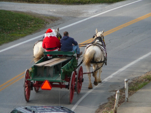 Santa wagon